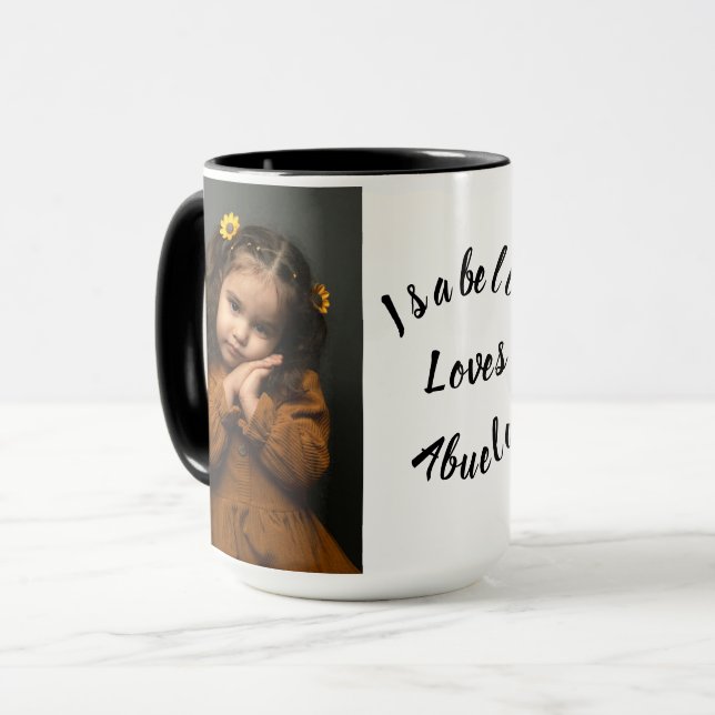 XX aime Abuela Mug (Devant gauche)