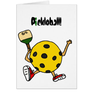 XX caractère drôle de Pickleball