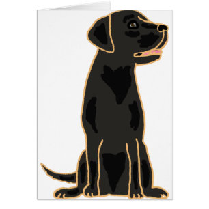 XX conception noire impressionnante de labrador