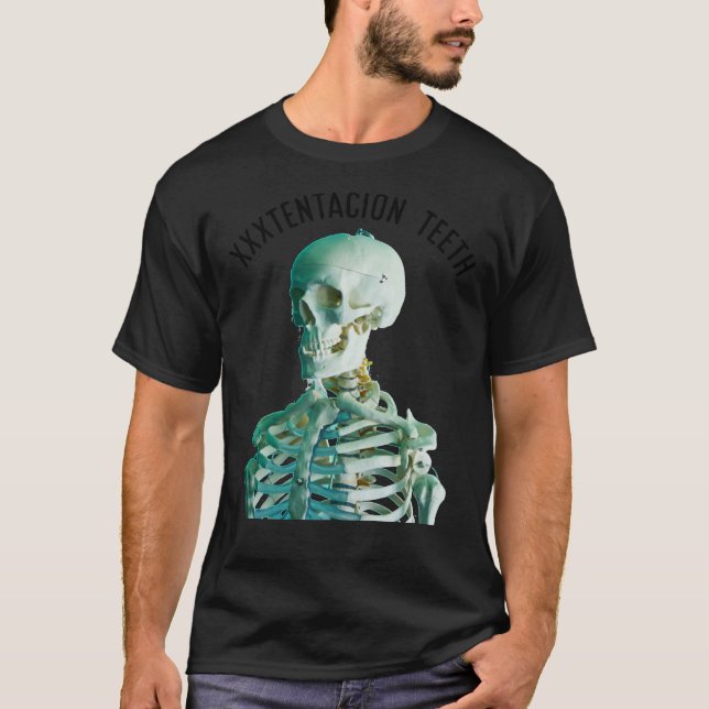 xxxtentacion teeth Unique Design Classic T-shirt (Devant)