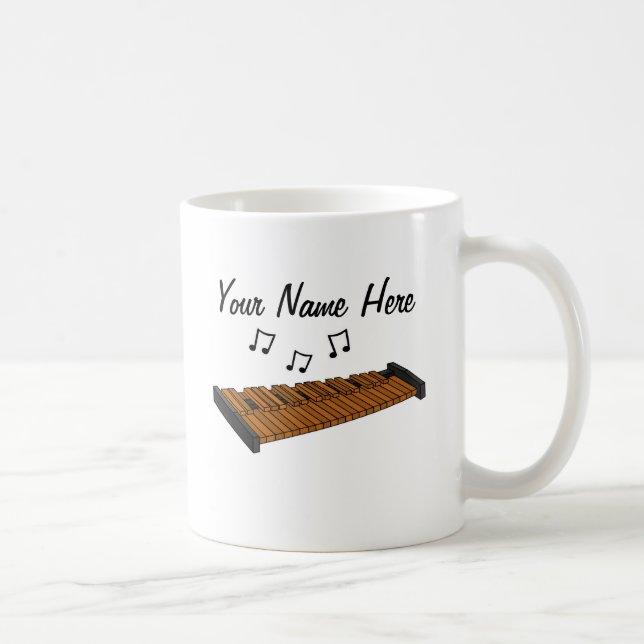 Xylophone Custom Mug Percussionniste Musicien Cade (Droite)