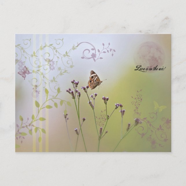 Y'a de l'amour dans l'air ! Carte postale (Devant)