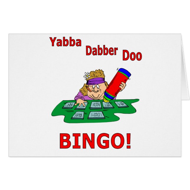 Yabba Dabber Doo - BINGO (Devant horizontal)