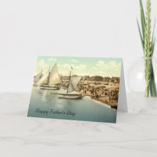 Yachts à partir de la carte de Fête des pères Yarm