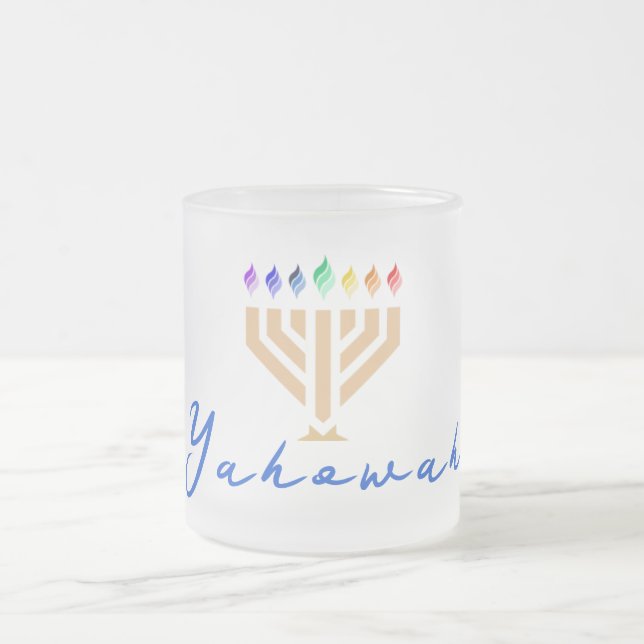 Yada Yahowah Merch; Mug de café congelé (Centre)