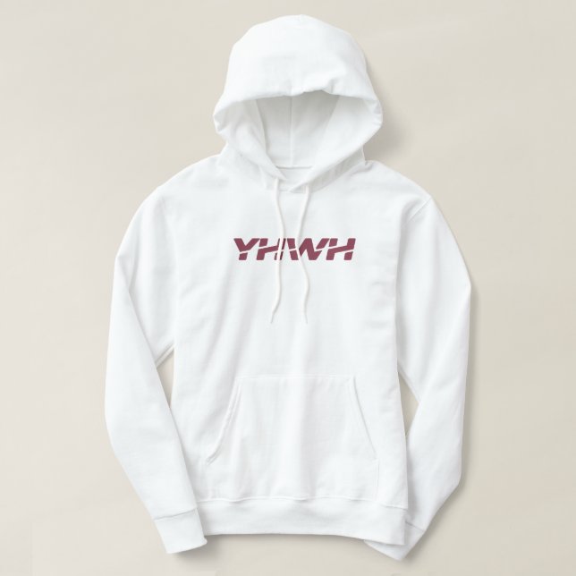 Yahweh Cordovan Sweat - shirt à capuche (Design devant)