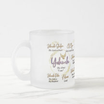 Yahweh Noms de Dieu Mug 15 oz.
