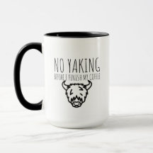 Yak Pun Mug - Papa Blague Puns