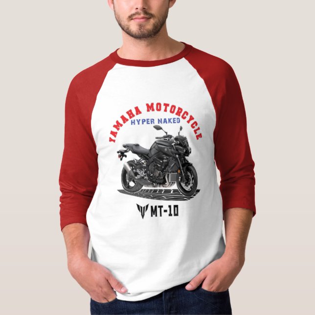 YAMAHA MT-10 Designer personnalisé T-shirt (Devant)