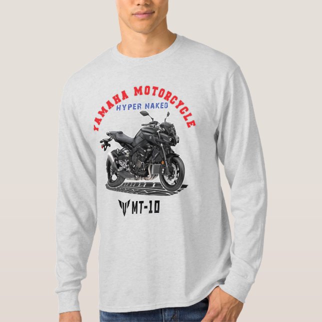 YAMAHA MT-10 Designer personnalisé T-shirt (Devant)