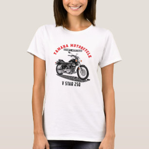 YAMAHA V STAR 250 - T-shirt de créateur personnali