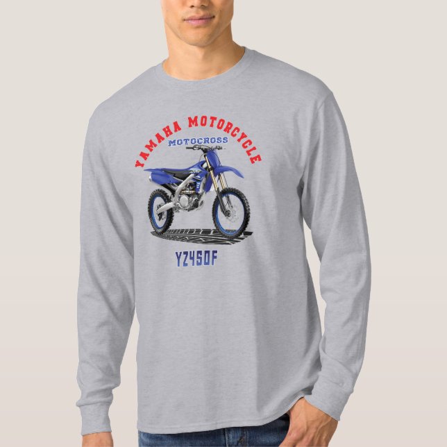 YAMAHA YZ450F - T-shirt de créateur personnalisé (Devant)