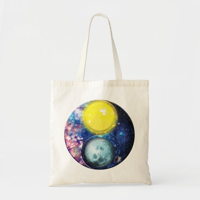 Yang-Yin / Sac fourre-tout Sun-Moon (Devant)