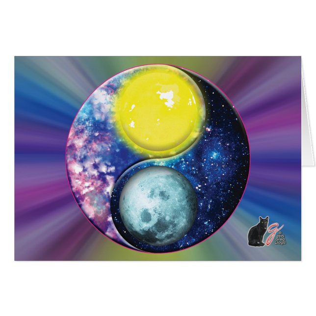 Yang-Yin/Sun-Lune (Devant horizontal)