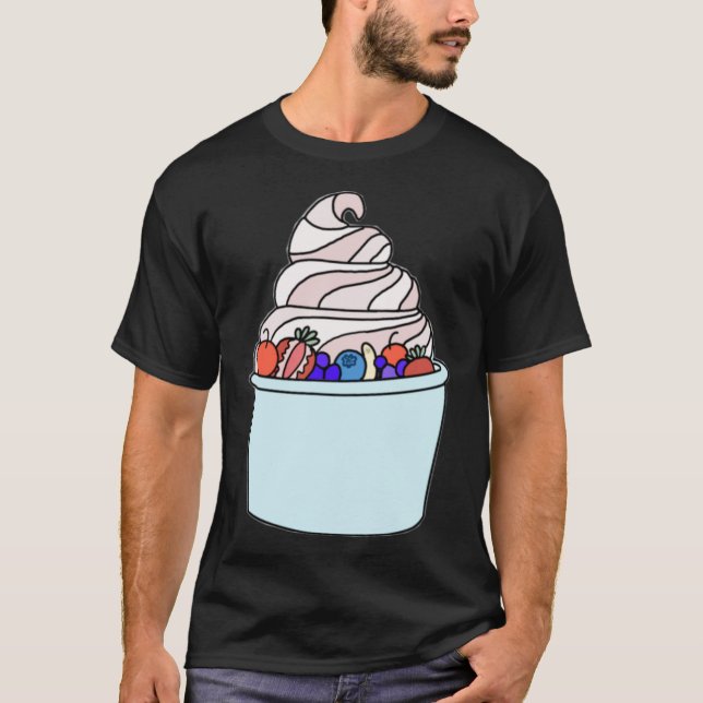 yaourt aux fruits congelé T-shirt classique (Devant)