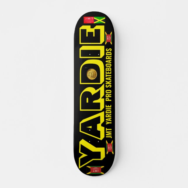 YARDIE  7 3/4" Planche de Skateboard (Devant)