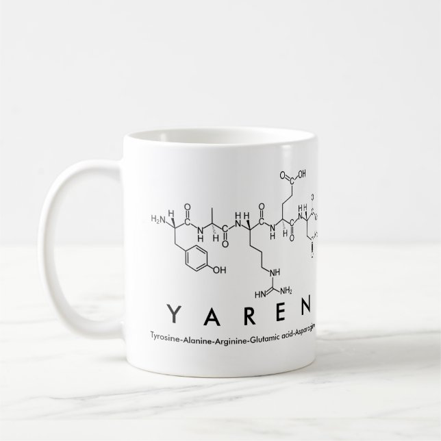 Yaren nom de peptide mug (Gauche)