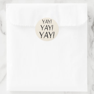 YAY! Minimal sticker Poshmark seller supplies