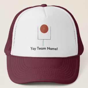 Yay Team Casquettes de football sur mesure
