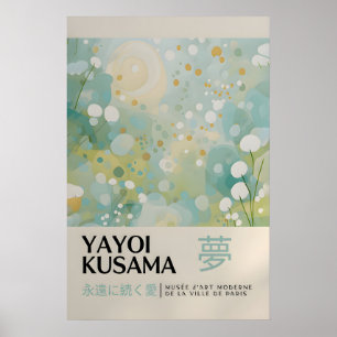 Yayoi Kusama Impression - Art mural japonais - Mur