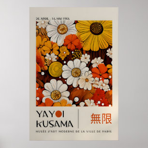 Yayoi Kusama Impression - Art mural japonais - Mur