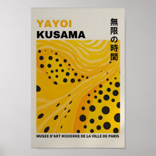 Yayoi Kusama Inspiré Art Abstrait Impression