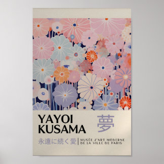 Yayoi Kusama Inspiré Art Abstrait Impression