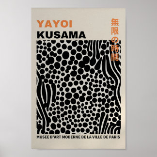 Yayoi Kusama Inspiré Art Abstrait Impression