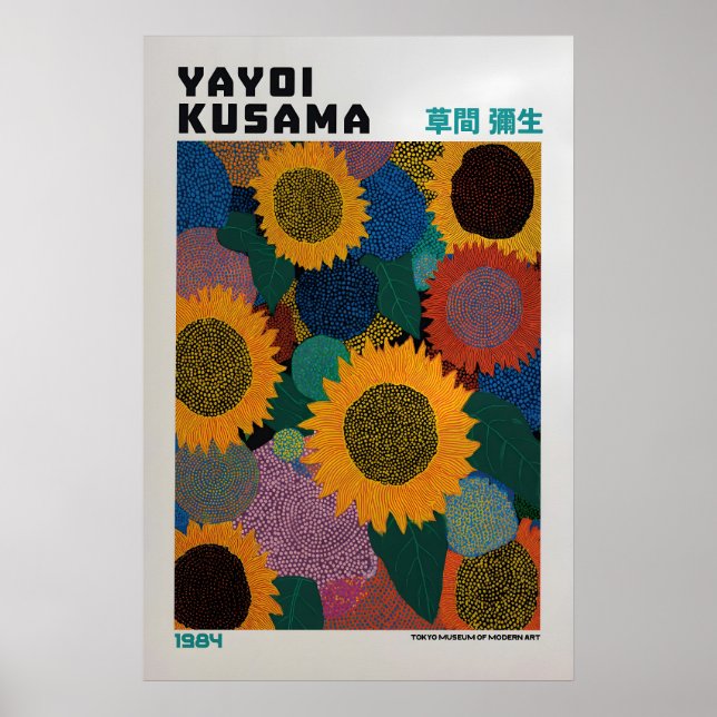 Yayoi Kusama Poster - Yayoi Kusama Inspired (Devant)