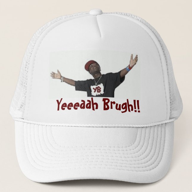 Yeaaaaah Brugh ! Le casquette blanc (Devant)