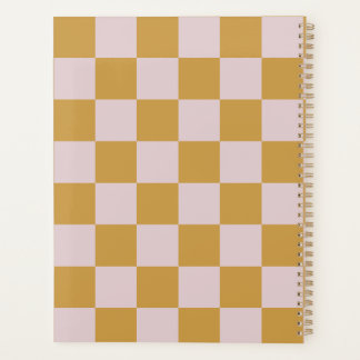 Yellow and Pink Checkered