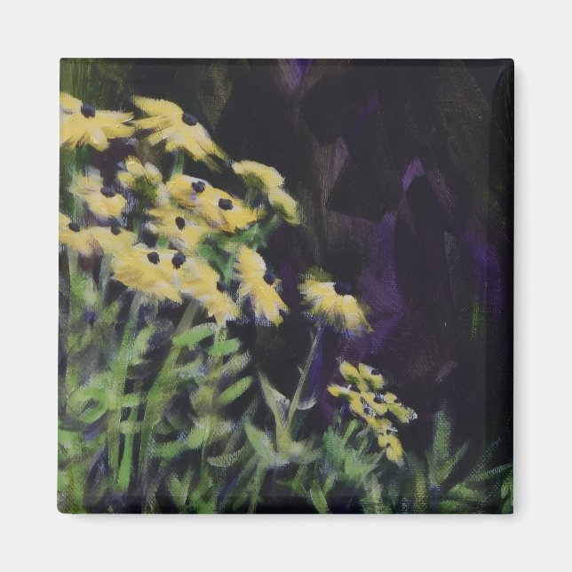 Yellow Flowers Magnet (Devant)