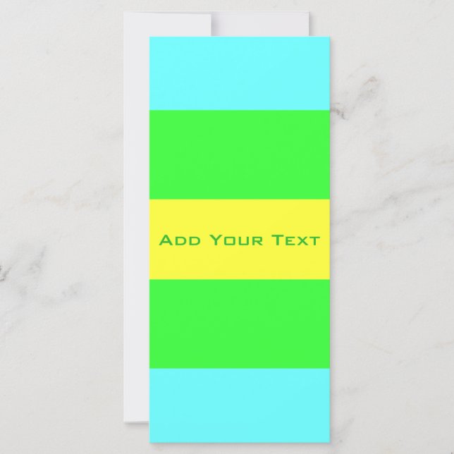 Yellow, Green, Blue Wide Stripes by Shirley Taylor (Devant)