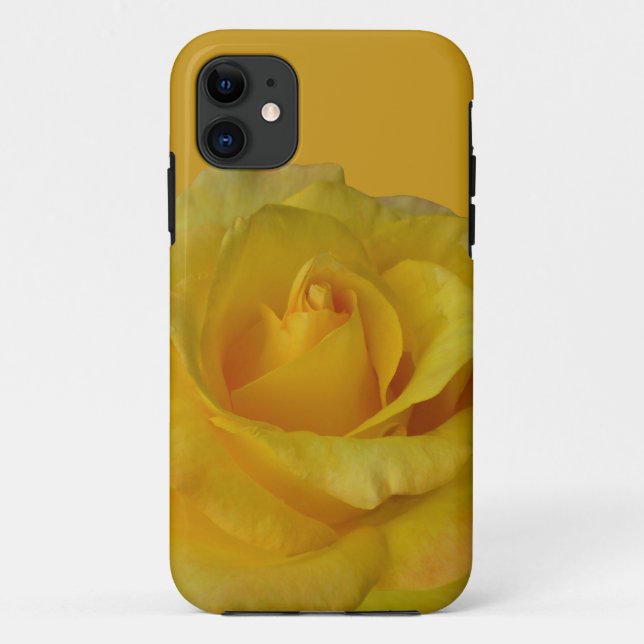 Yellow Rose iPhone 5 Coque Sunny Rose coques iphon (Dos)