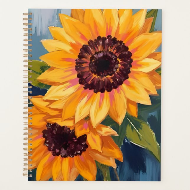 Yellow Sunflowers | Watercolor Floral Painting (Devant)