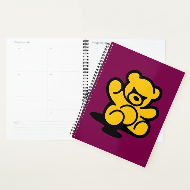 Yellow Teddy Trouble (Devant avec enveloppe)