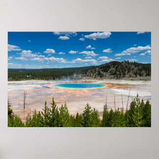 Yellowstone - Grand Prismatic printemps poster