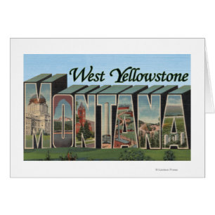 Yellowstone occidental, Montana