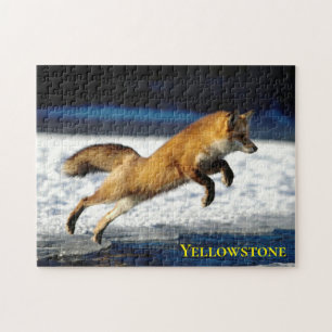 Yellowstone Red Fox Jigsaw Puzzle