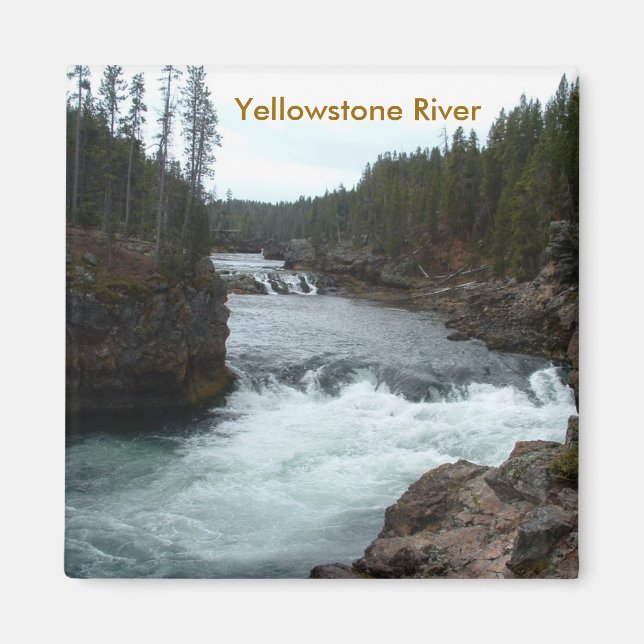 Yellowstone River Magnet (Devant)