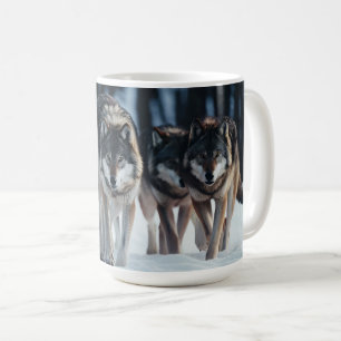 Yellowstone Wolves Coffee Mug