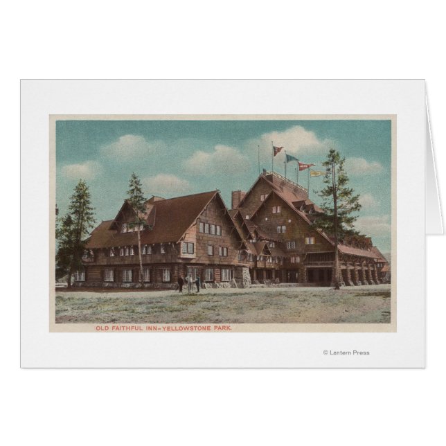 Yellowstone, WYView of Whole Old Faithful Inn (Devant horizontal)