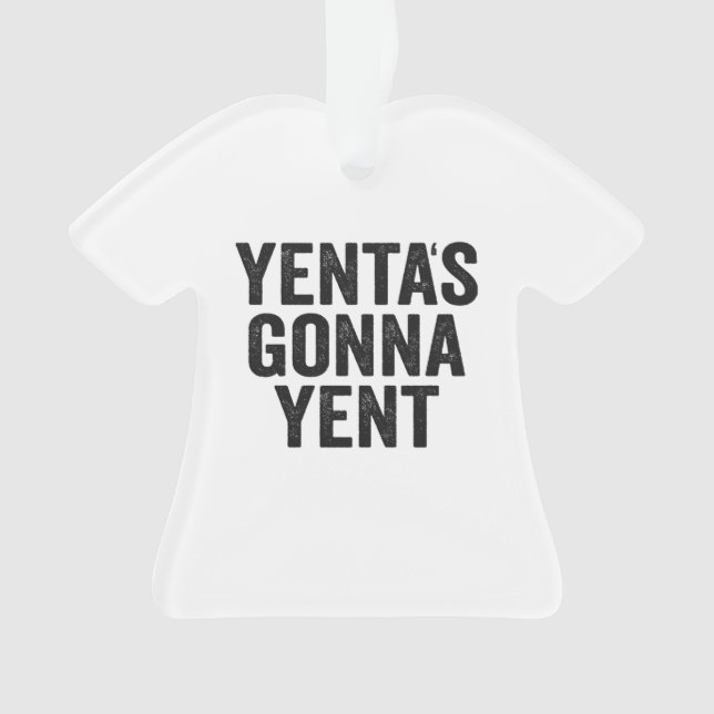 Yenta's Gonna Yent Funny Jewish Hanukkah Holiday (devant)
