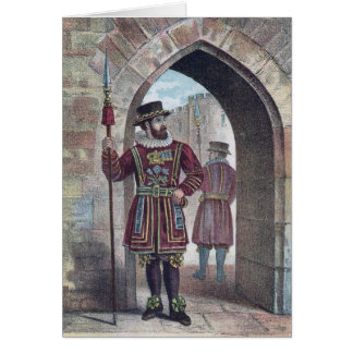 Yeoman Warder à la tour de Londres