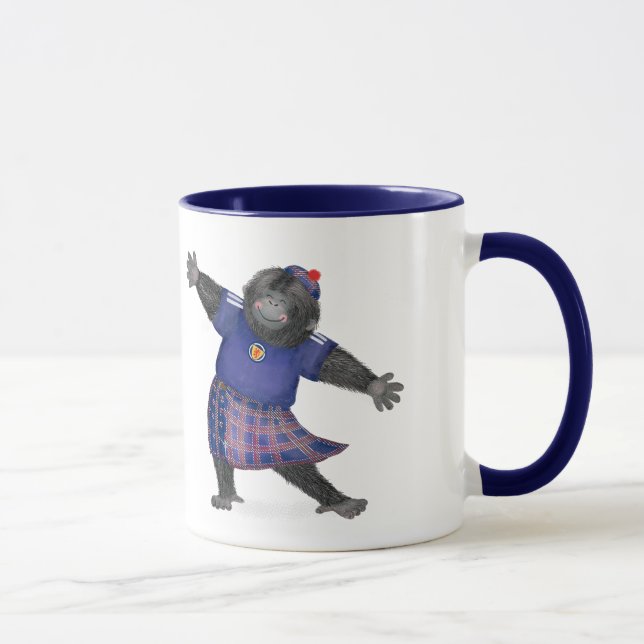 Yes sir, I can boogie gorilla football mug (Droite)