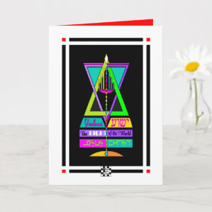 Yeshua, la Lumière du monde, carte Jésus-Christ