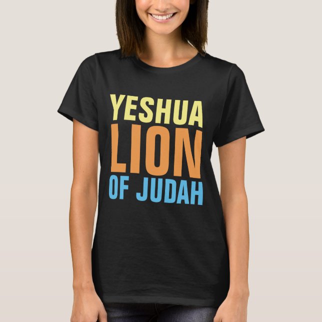 YESUHA LION DE T-shirts JUDAH (Devant)