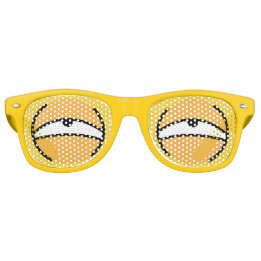 Yeux de caricature Dying Lunettes de soleil (Jaune