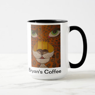 Yeux de la tasse de Jaguar