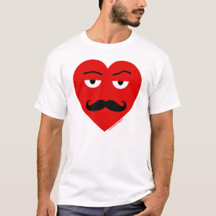 Yeux de M. Love Red Heart With et T-shirt de